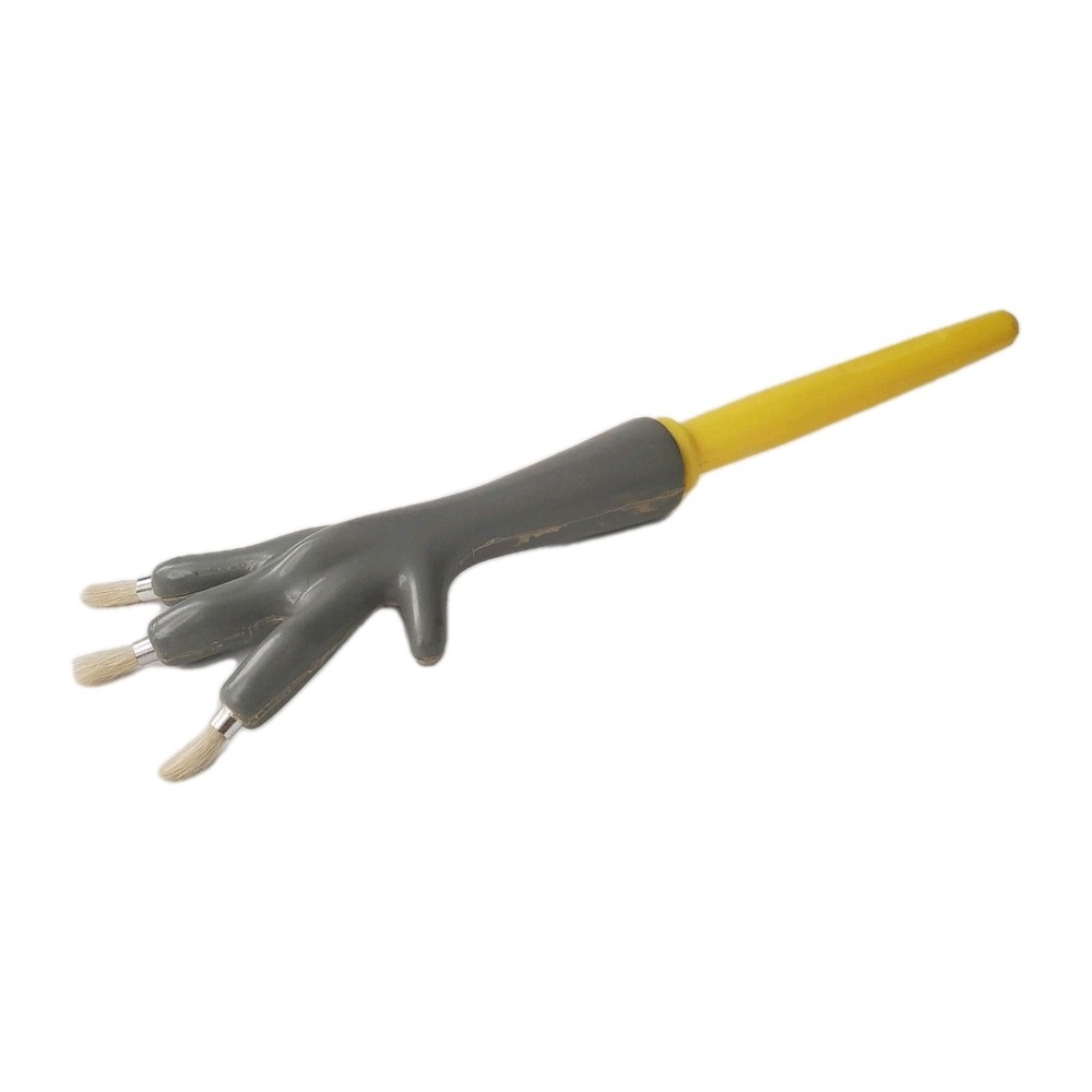 Vintage TopLine Animal‎ Hand Shaped Waterpaint Brush - 3 Claws 90's Cat Oddity